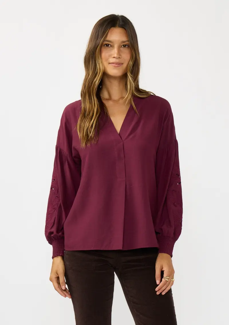 Lira Embroidered Blouse