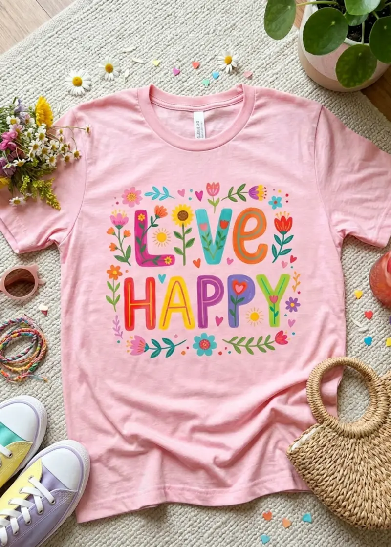 Live Happy Tee
