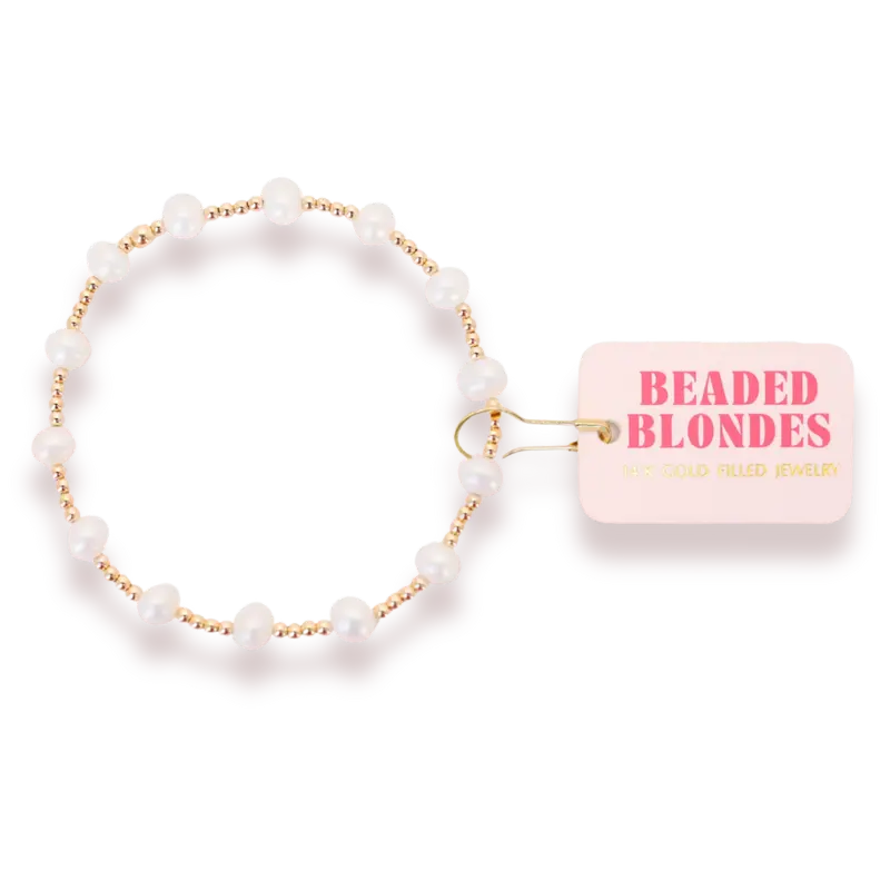 Lolo Pearl Bracelet in Gold