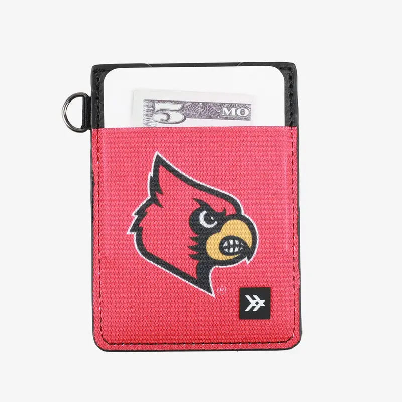 Louisville Red - Vertical Leather Wallet