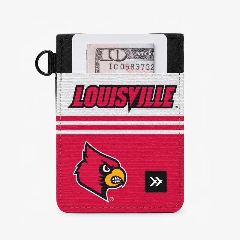 Louisville White - Vertical Leather Wallet