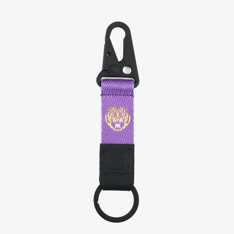 LSU Purple - Keychain Clip