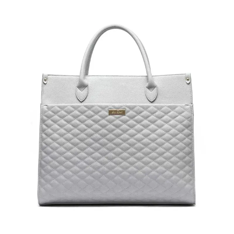 Luli Bebe Classic Tote Bag | Stone Grey