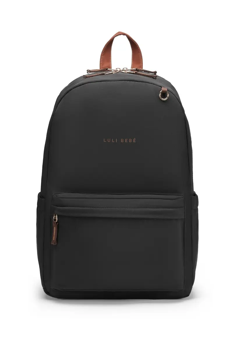 Luli Bebe The Daily Backpack - Black/Brown