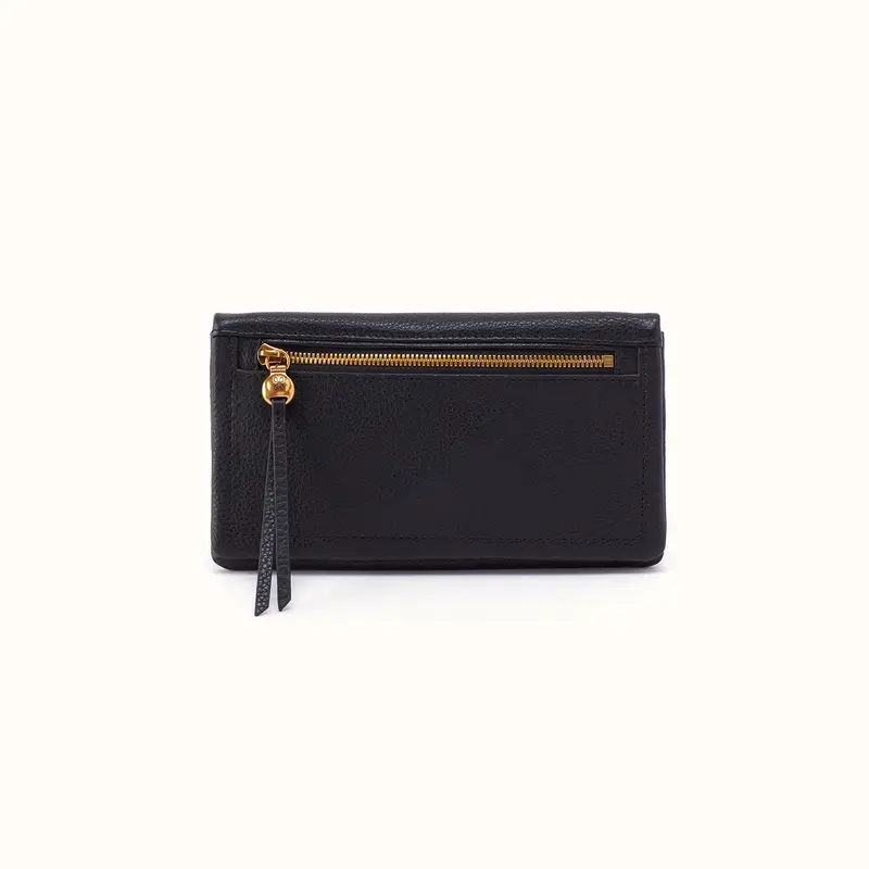 Lumen Continental Wallet in Black