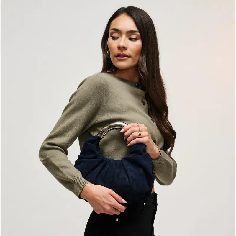 Luxx - Faux Suede Clutch