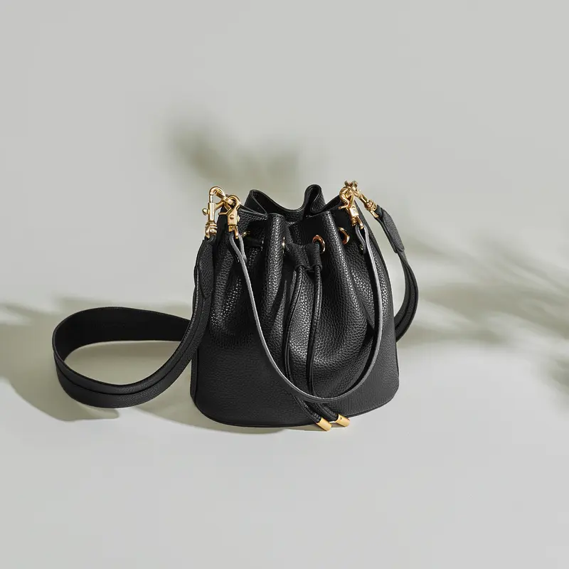 Madeline Mini Bucket - Black