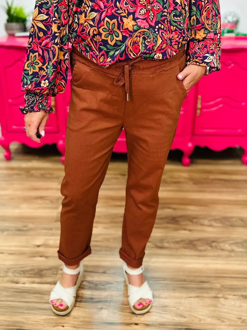 Magic Pants - Rust - FINAL SALE