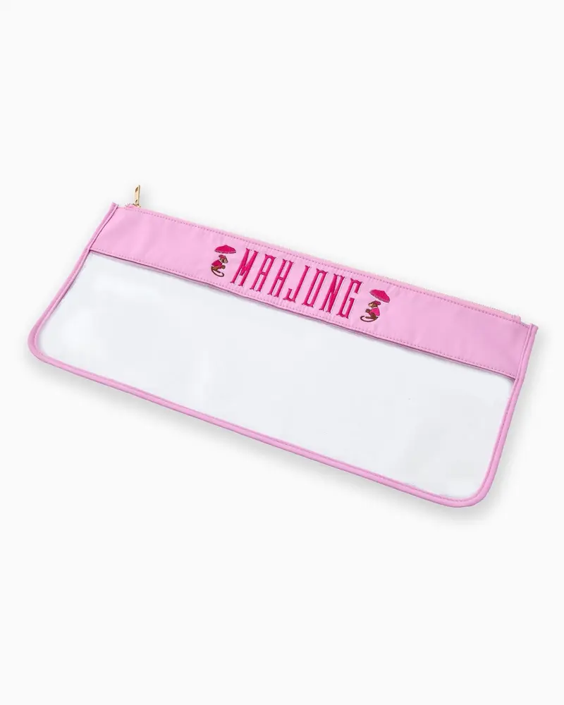 Mahjong Bag Cotton Candy Monkey – Game Night Carryall