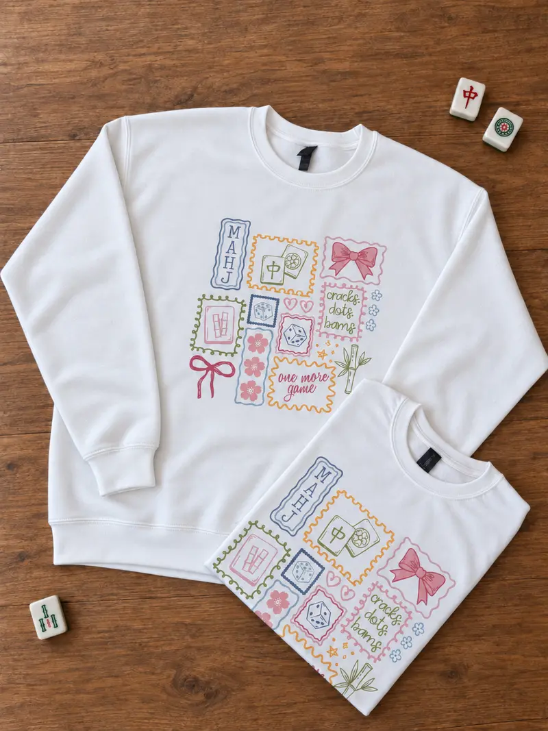 Mahjong Social Club SoftPrint Tee