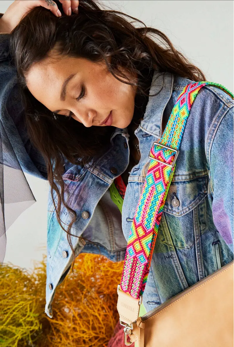 Mai Tai Crossbody Woven Strap