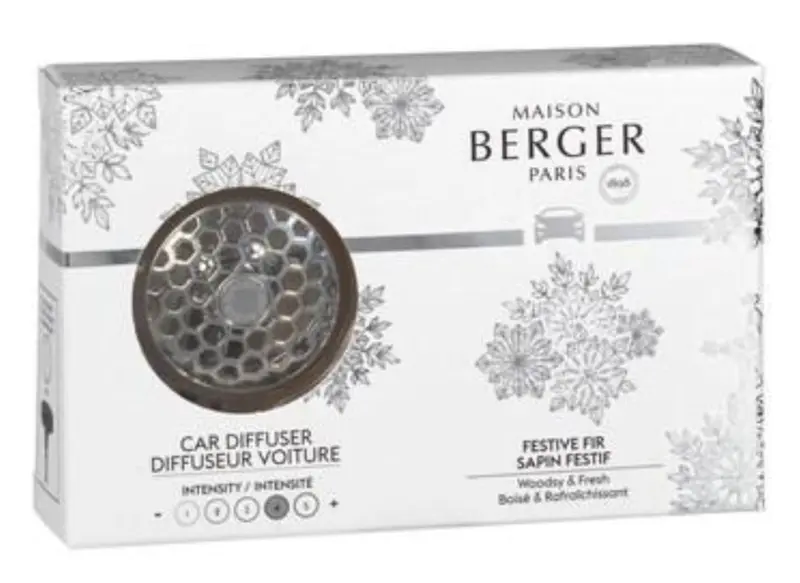 Maison Berger Car Diffuser Kit - Festive Fir