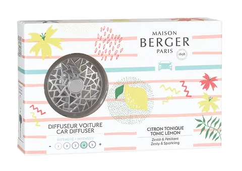 Maison Berger Car Diffuser Kit - Tonic Lemon