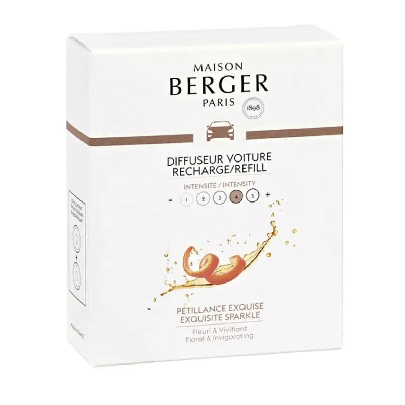Maison Berger Car Diffuser Refill Exquisite Sparkle