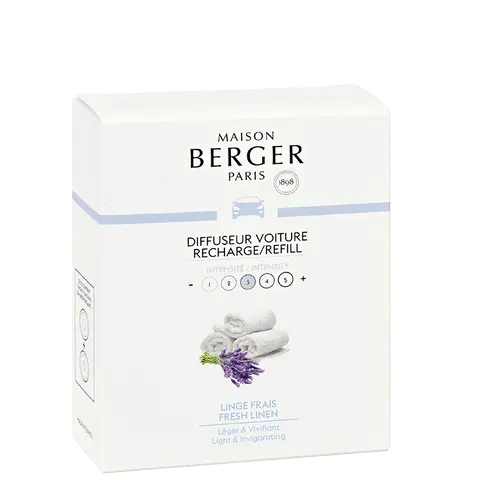 Maison Berger Car Diffuser Refill Fresh Linen