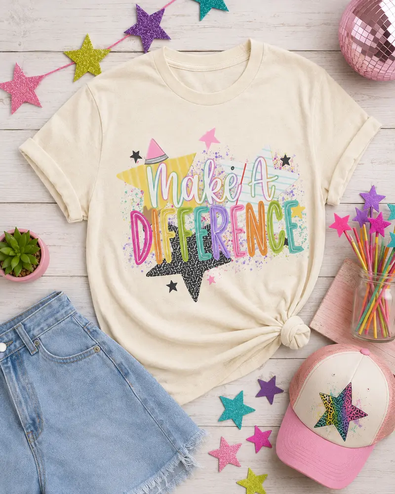 Make A Difference SoftPrint Tee