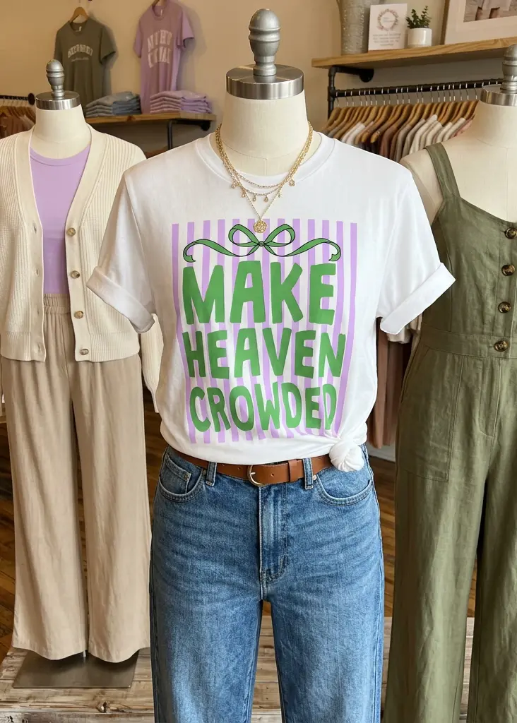 Make Heaven Crowded Tee