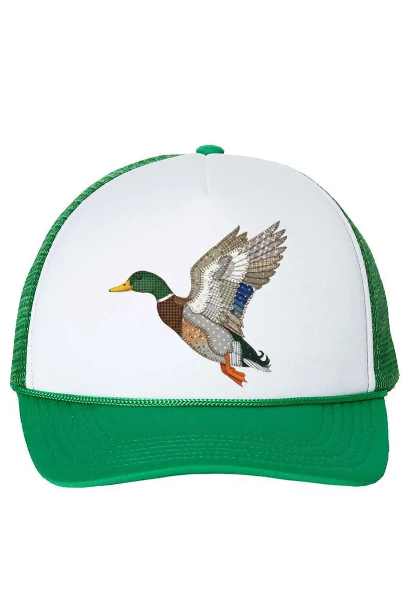Mallard Flights Foam Mesh Back Trucker Cap