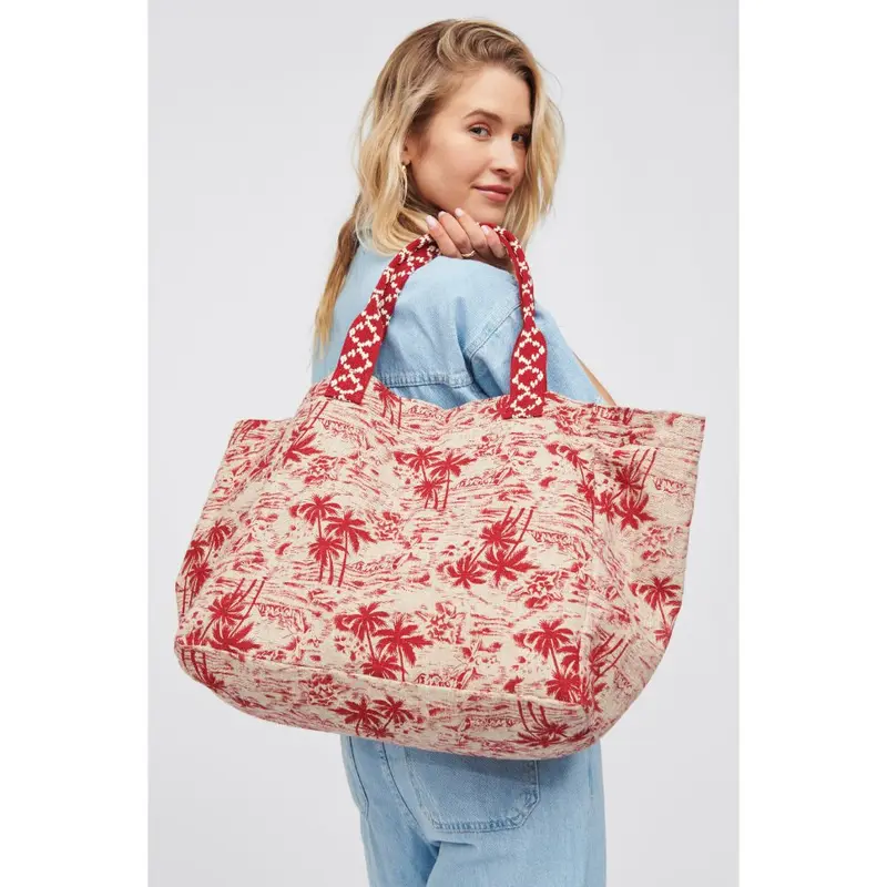 Marbella - Print Tote