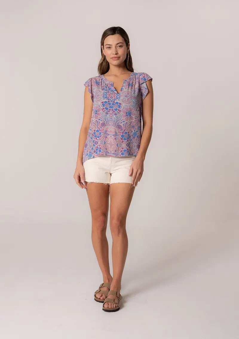 Marcie Ruffle Top