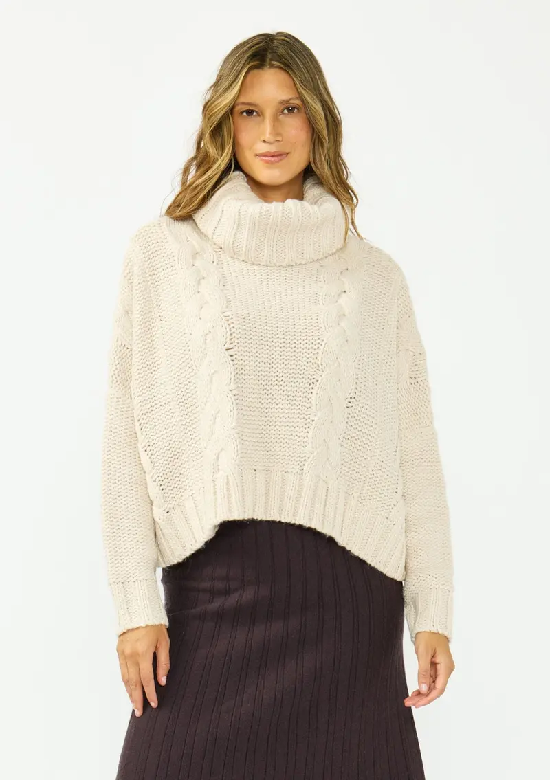 Margot Cable Knit Sweater