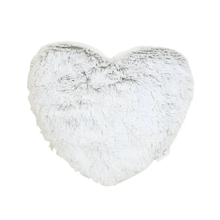 Marshmallow Gray Warmies Heart