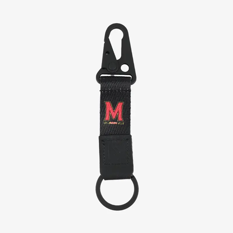 Maryland Black - Keychain Clip