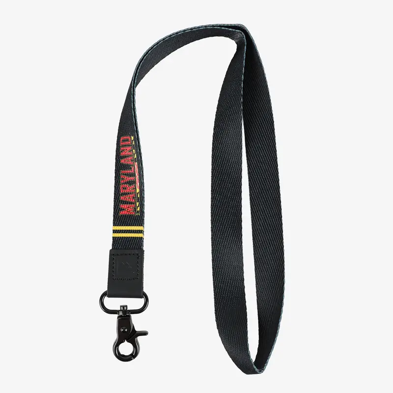 Maryland Black - Neck Lanyard