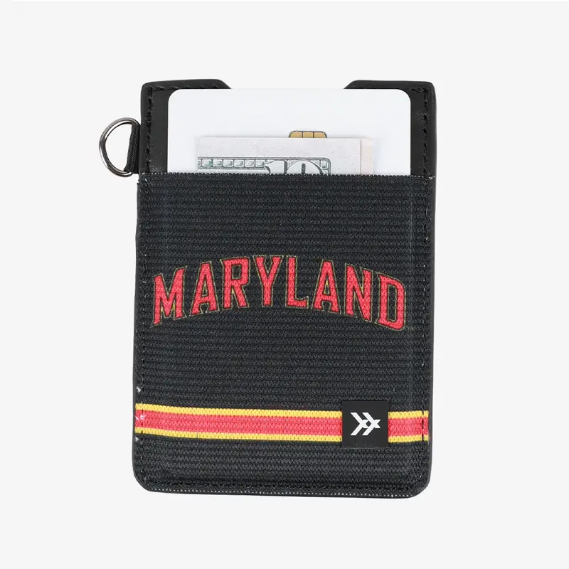 Maryland Black - Vertical Leather Wallet