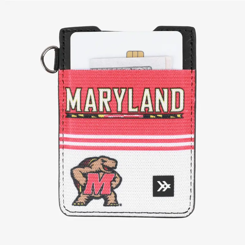 Maryland Terrapin - Vertical Leather Wallet