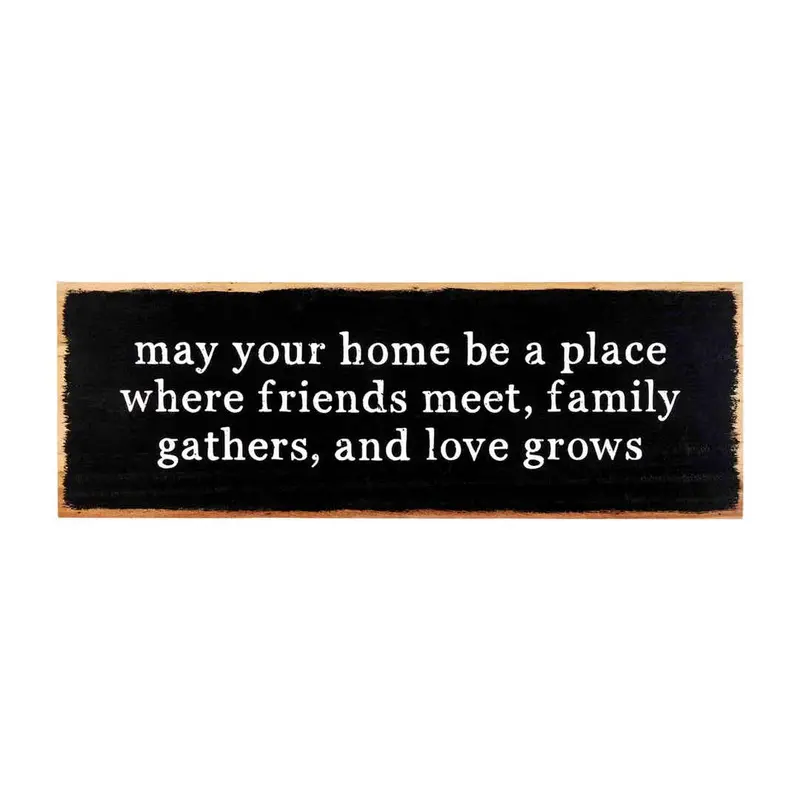 May The House Wood Plaque