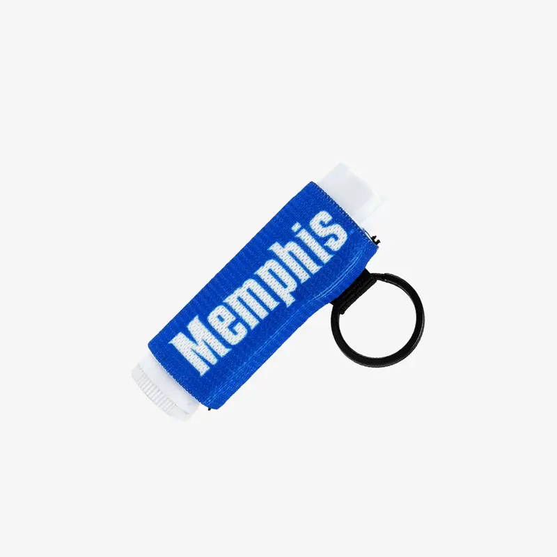 Memphis Blue - Chapstick Holder Keychain