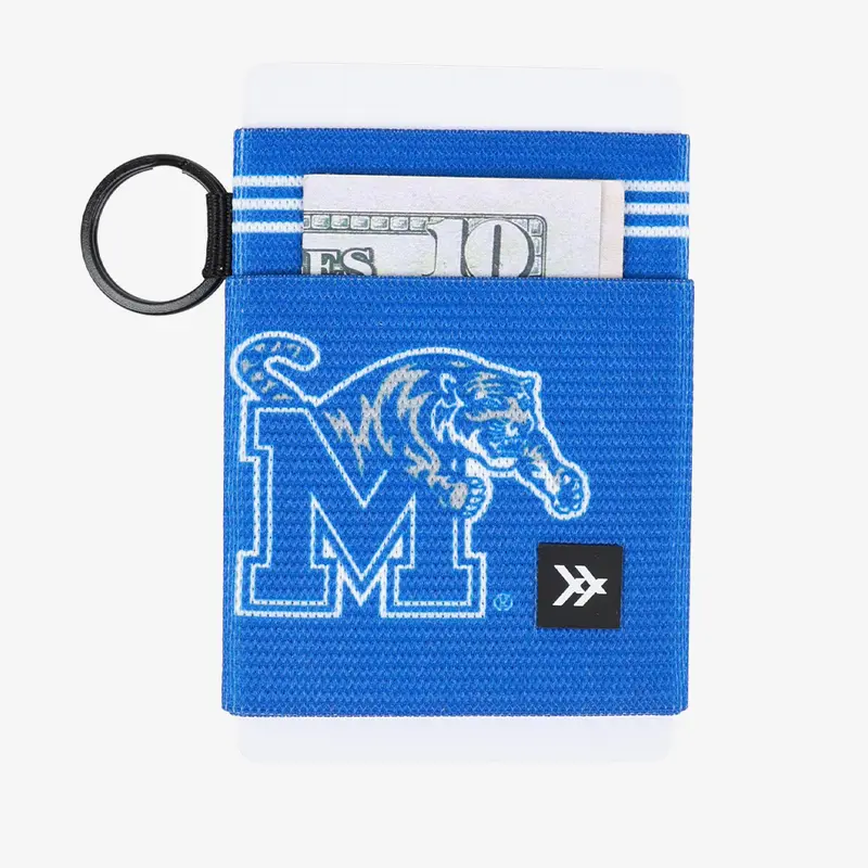 Memphis Blue - Elastic Wallet