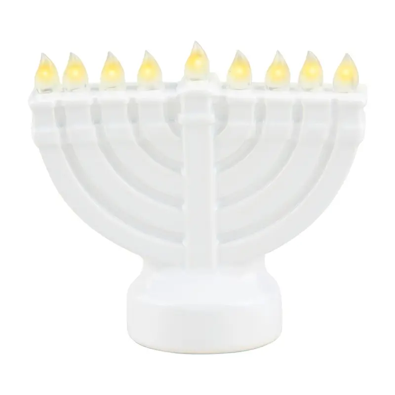 Menorah Light Up Sitter by Mudpie