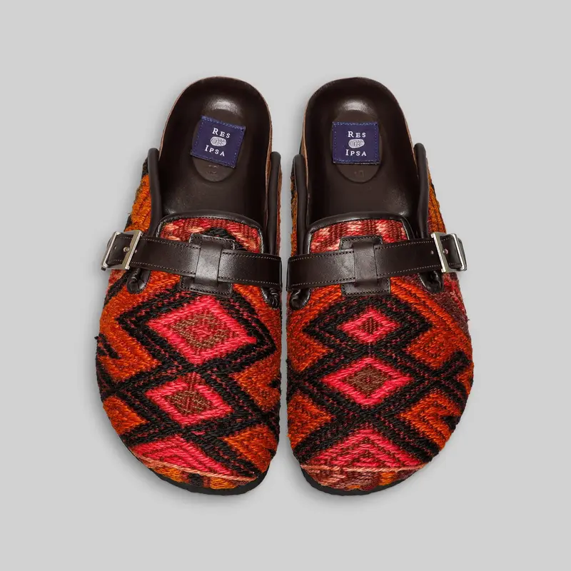 Men's Kilim Clog Size 10