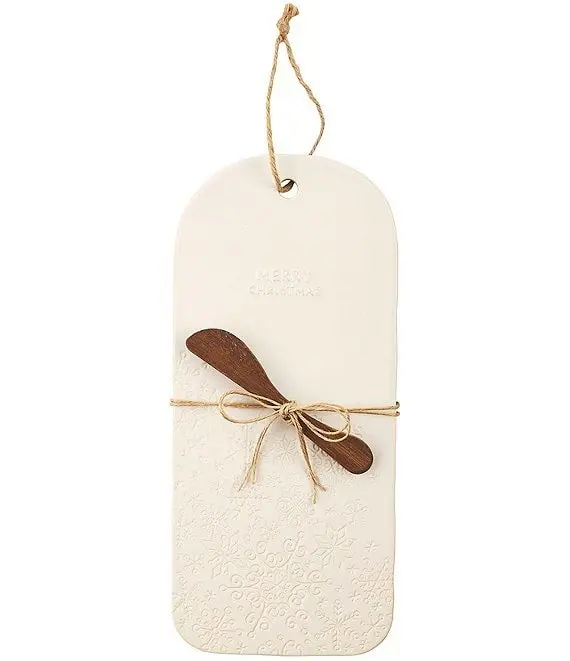 Merry Ceramic Cutting Board by Mud Pie