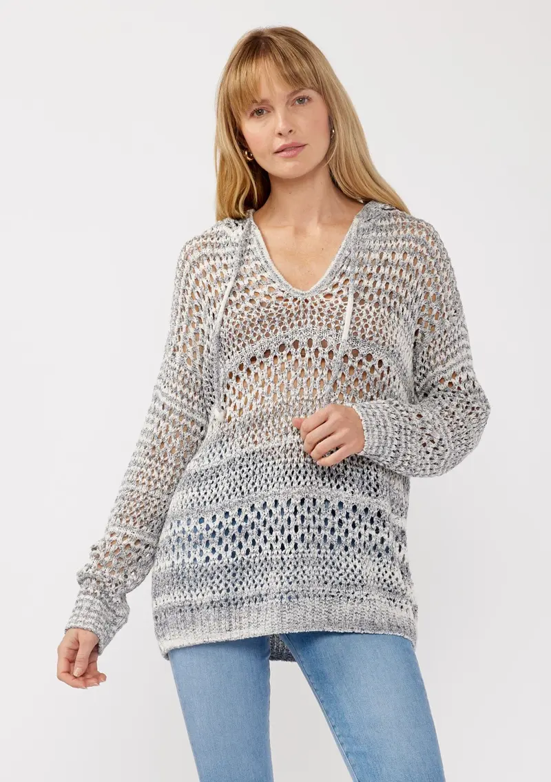 Mia Crochet Hoodie