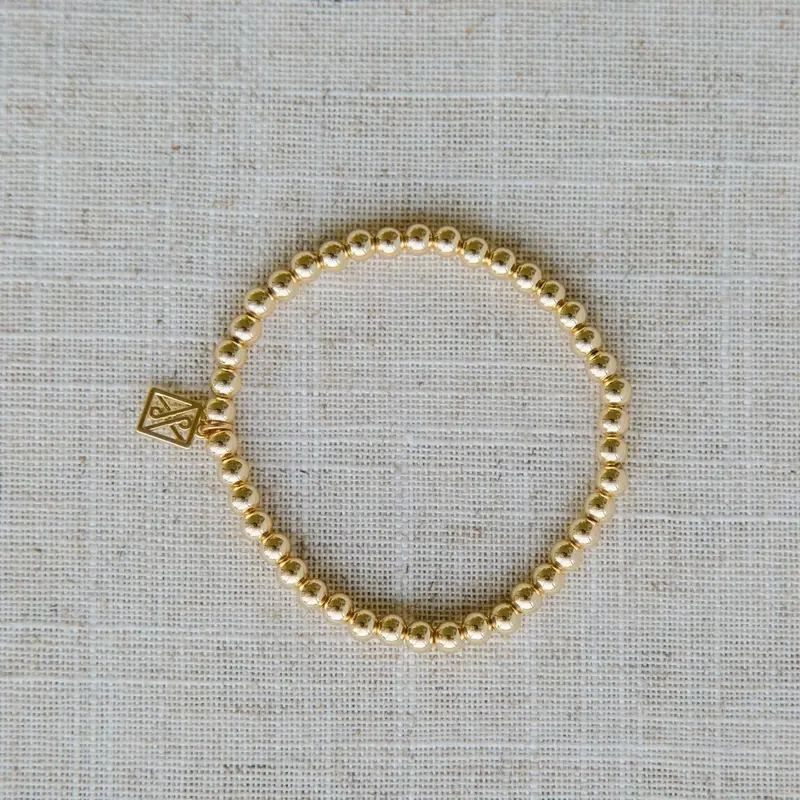 Michelle McDowell Taylor Shiny Gold Bracelet