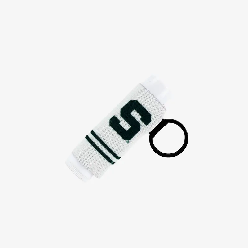 Michigan Green - Chapstick Holder Keychain