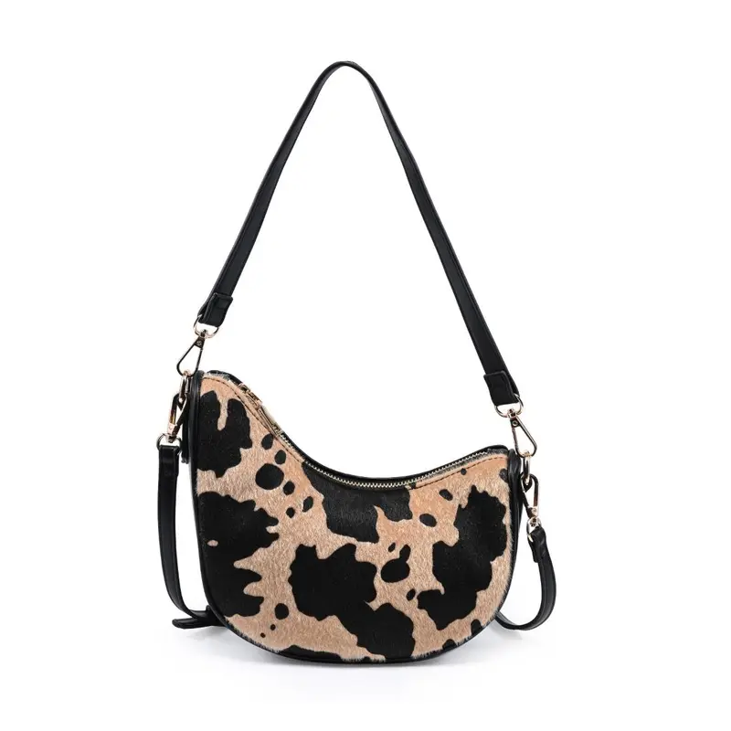 Mila - Cowprint Crossbody