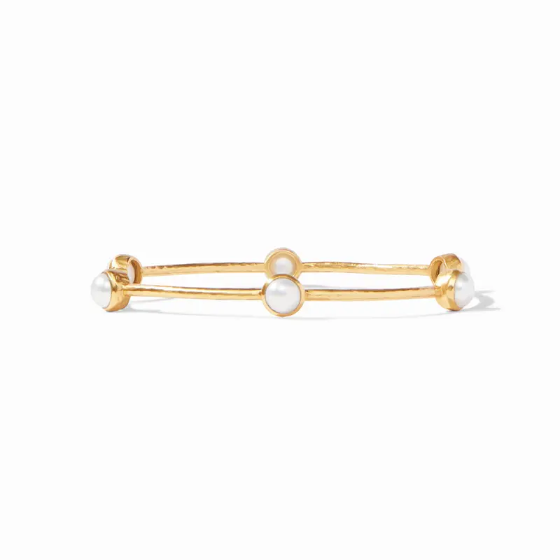 Milano Luxe Bangle in Pearl