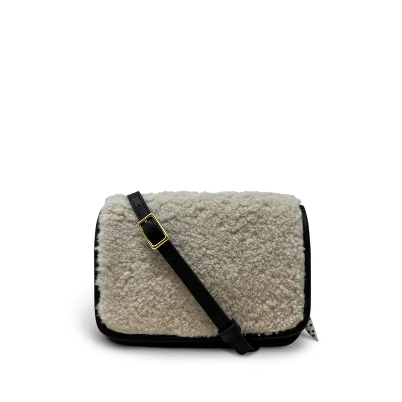 Mini Mia Crossbody - Leather Rattan