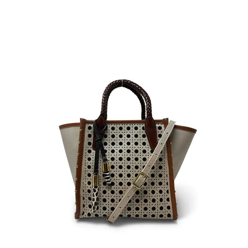 Mini Tote - Summer Rattan SAMPLE
