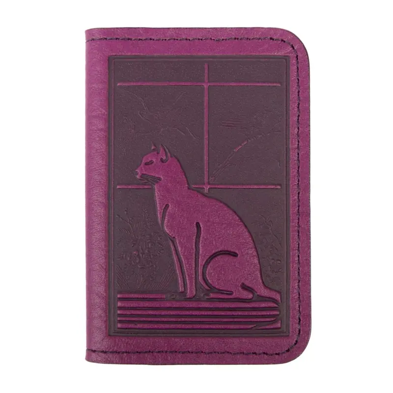 Mini Wallet | Card Holder, Cat in Window