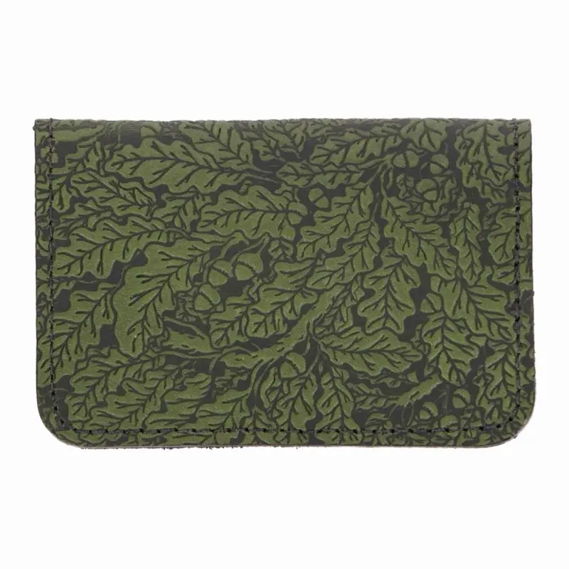 Mini Wallet | Card Holder, Oak Leaves