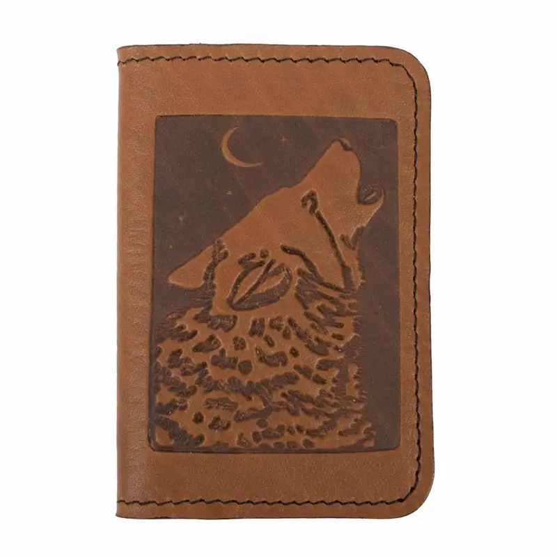 Mini Wallet | Card Holder, Singing Wolf