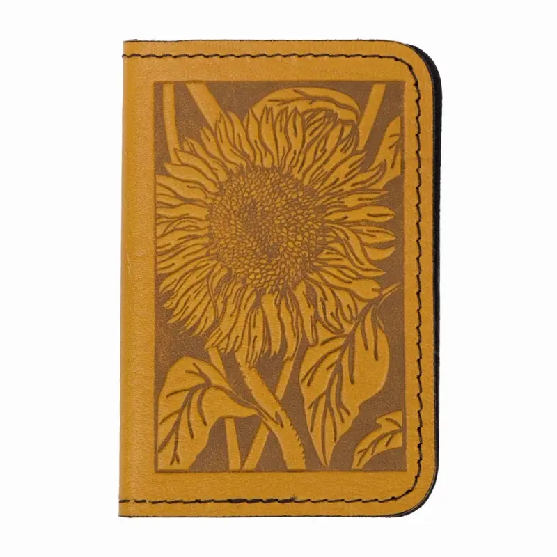 Mini Wallet | Card Holder, Sunflower