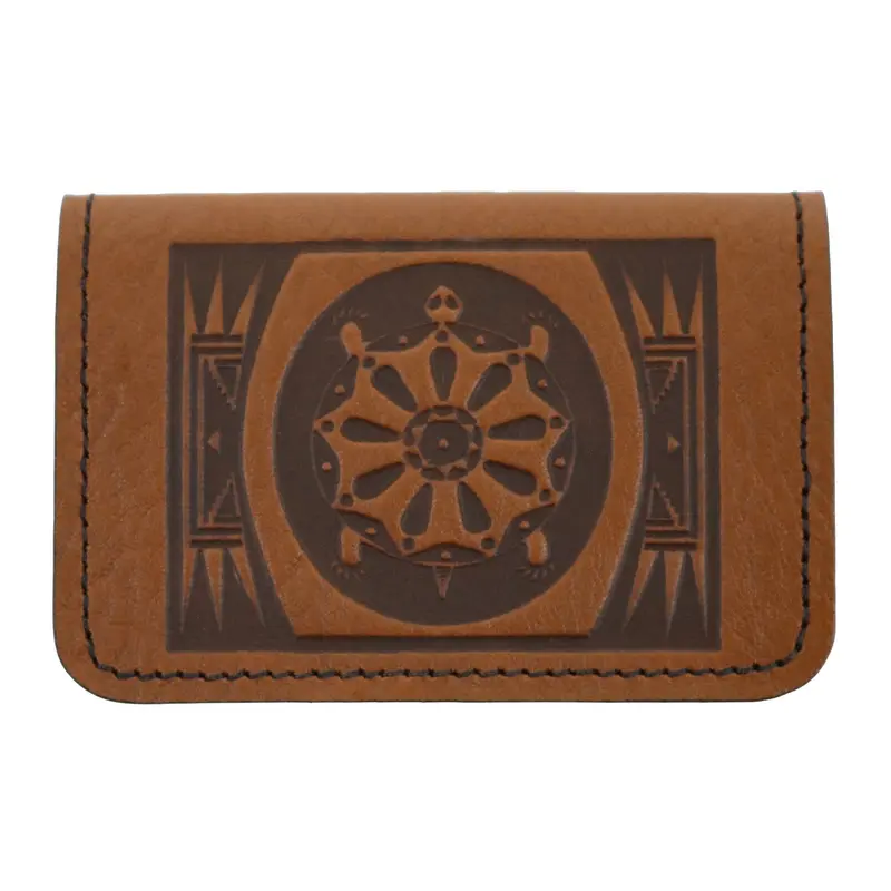 Mini Wallet | Card Holder, Tribal Turtle