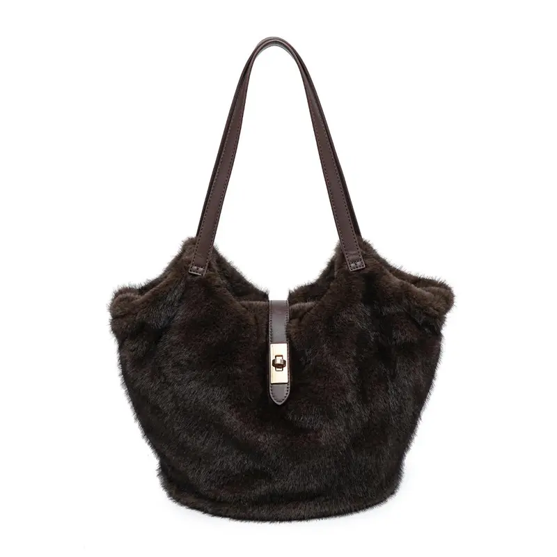 Minka - Faux Fur Tote