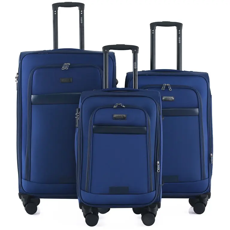 Mirage IZOD Noah Soft Shell 3 Piece Luggage Set